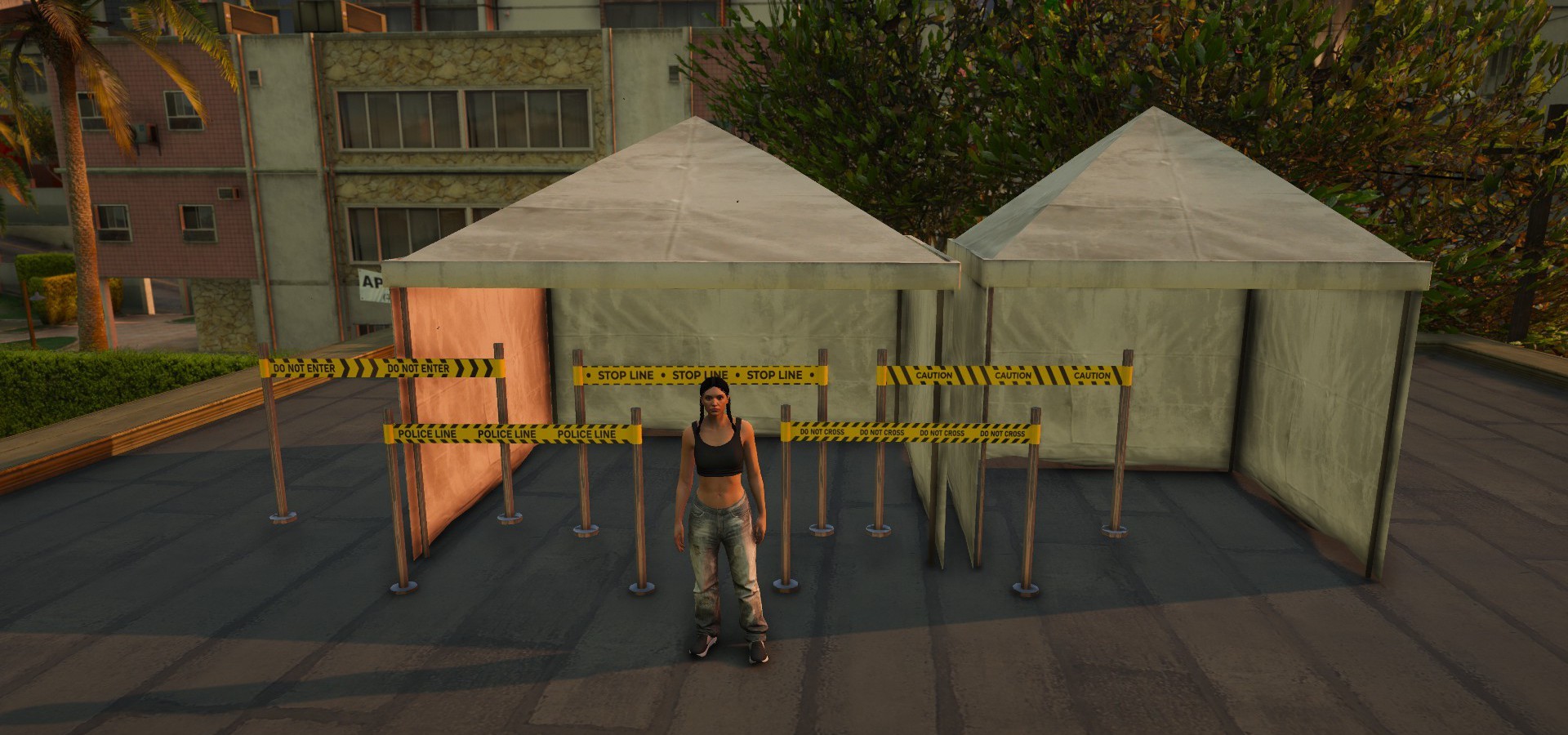 Forensic tent