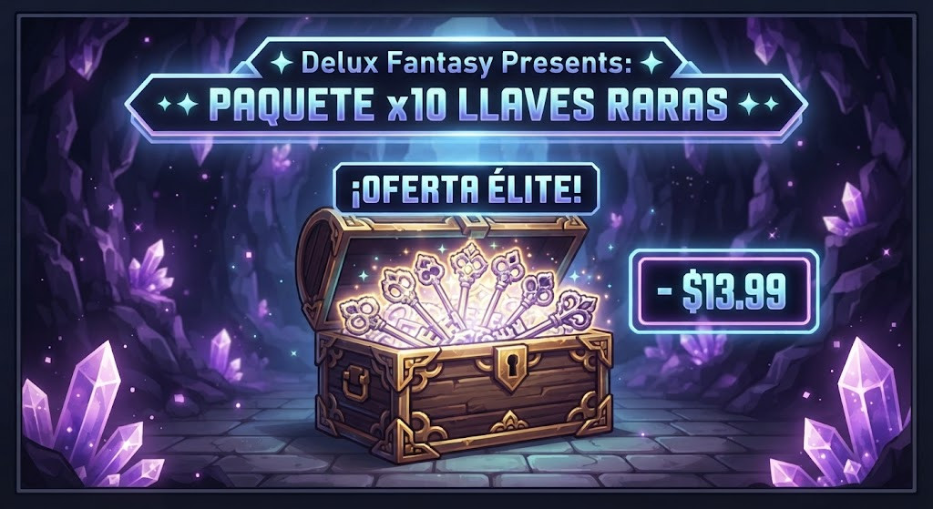 🔮 Lote x10 Llaves Raras