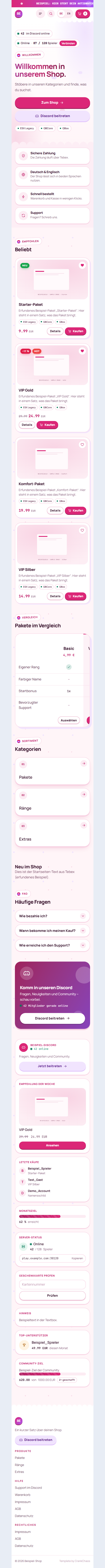 CrankChaos Tebex Template · Sakura – Bild 7