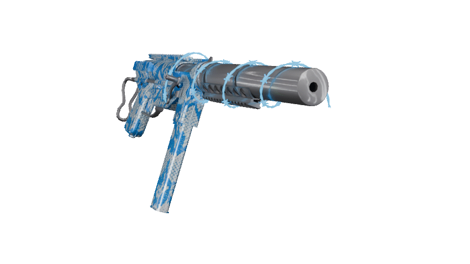 Fivem BLUE CAMO GREASEGUN