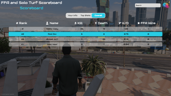 [ESX/QB] FFA & Solo Turf Zone System