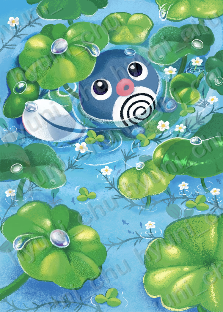 poliwag map art