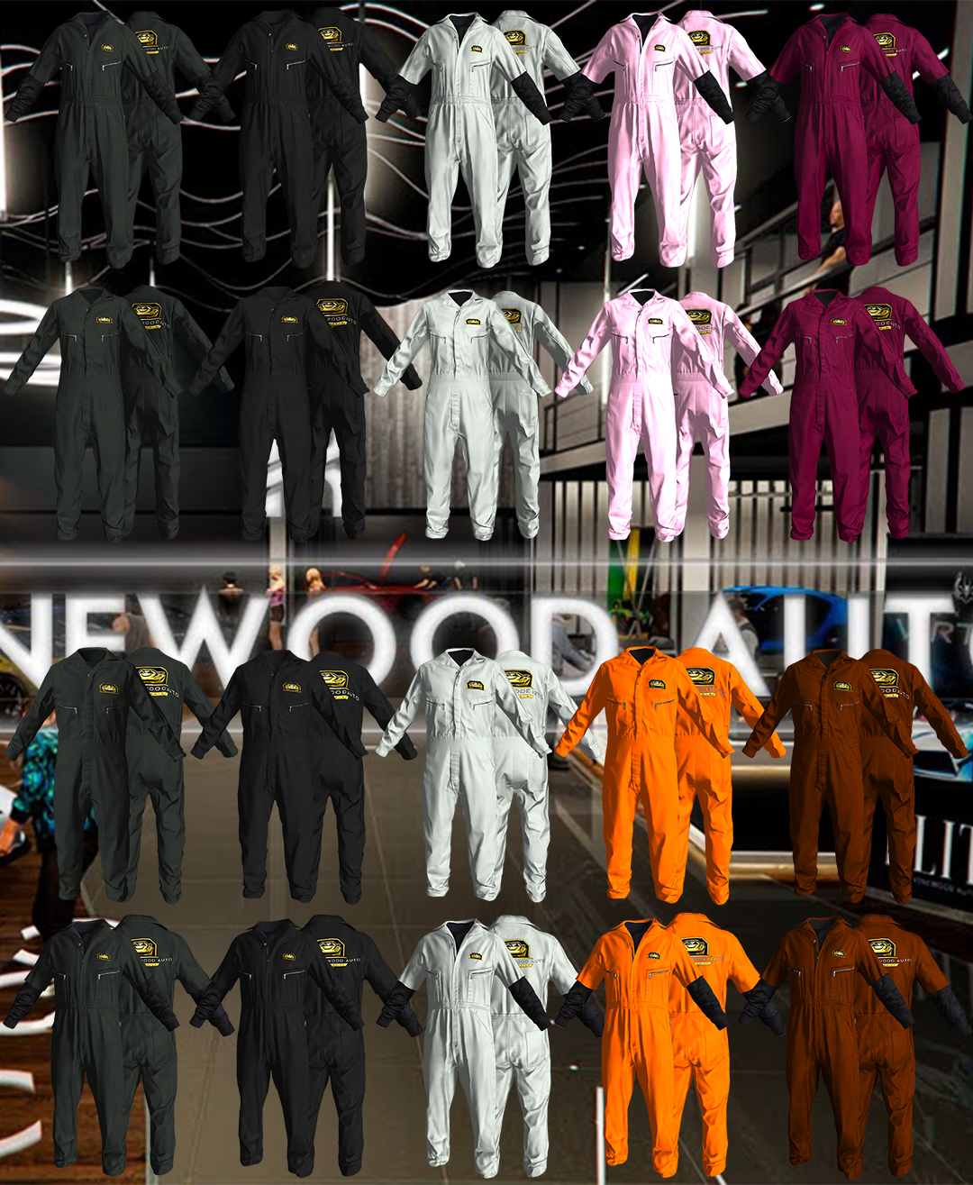 West Vinewood Jumpsuit V2 [M+F]