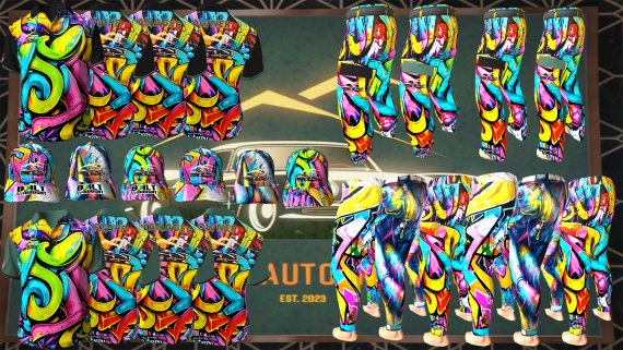 Paleto Graffiti 3 (Male and Female)