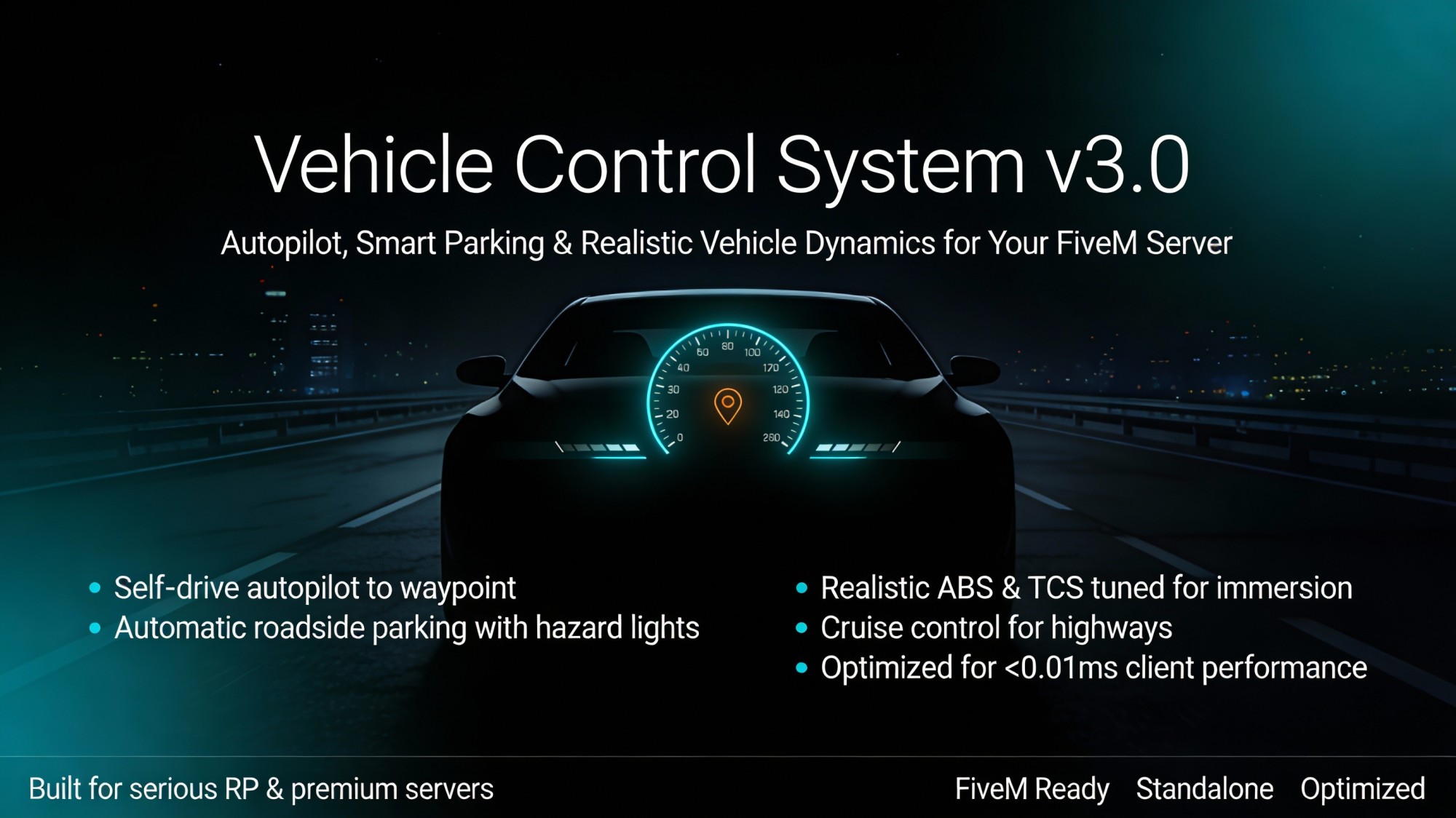 🔹Sha4ow Advanced Vehicle  Control V3 - Lifetime