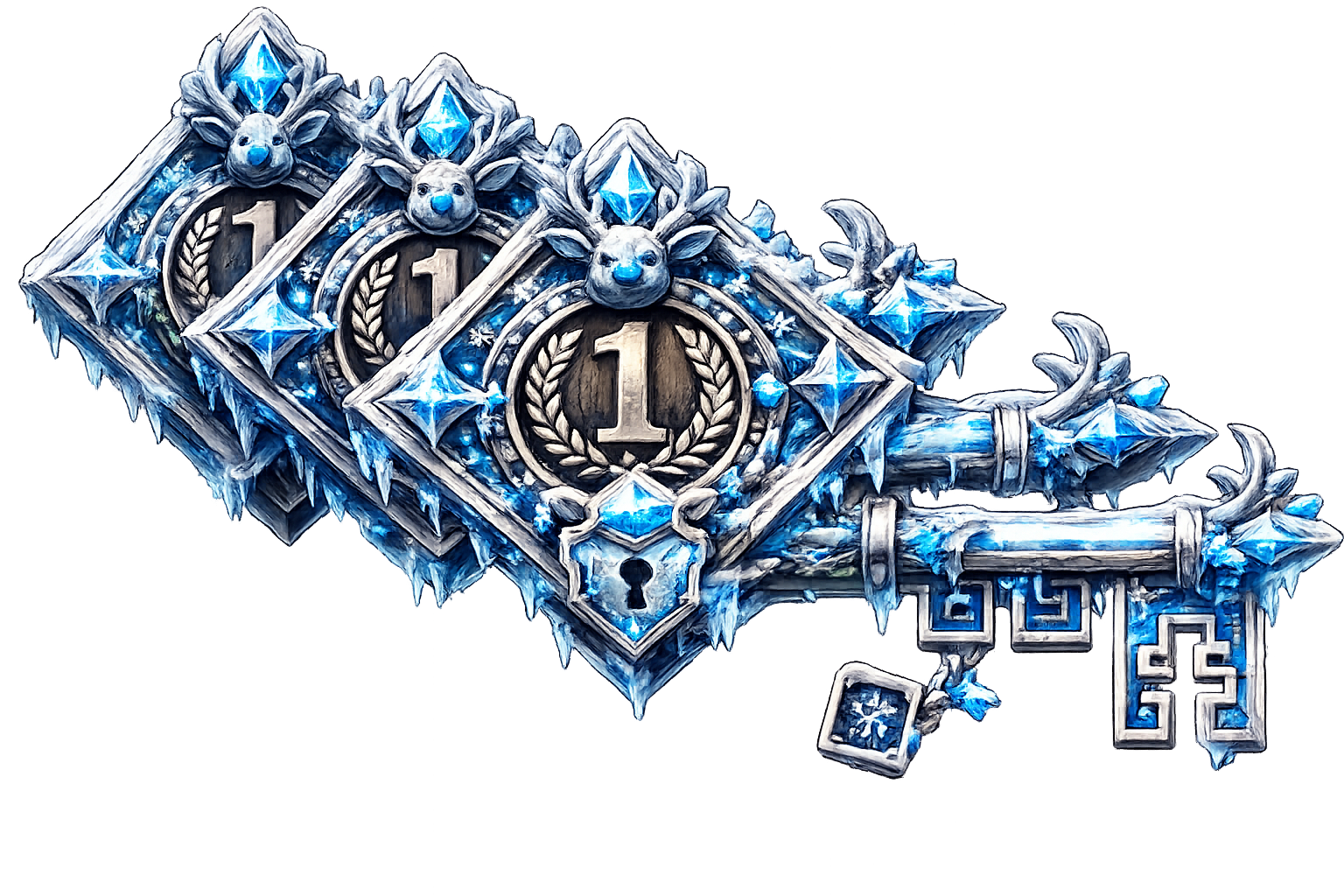 🧊1x FROSTBITE Key-All