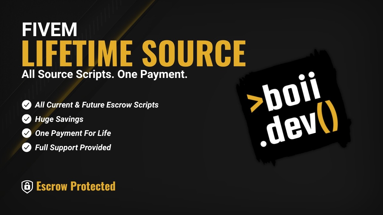 Lifetime Script Access (Source)