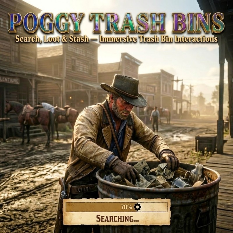 Poggy Trash Bins [VORP]