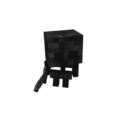 Esqueleto Wither miniatura