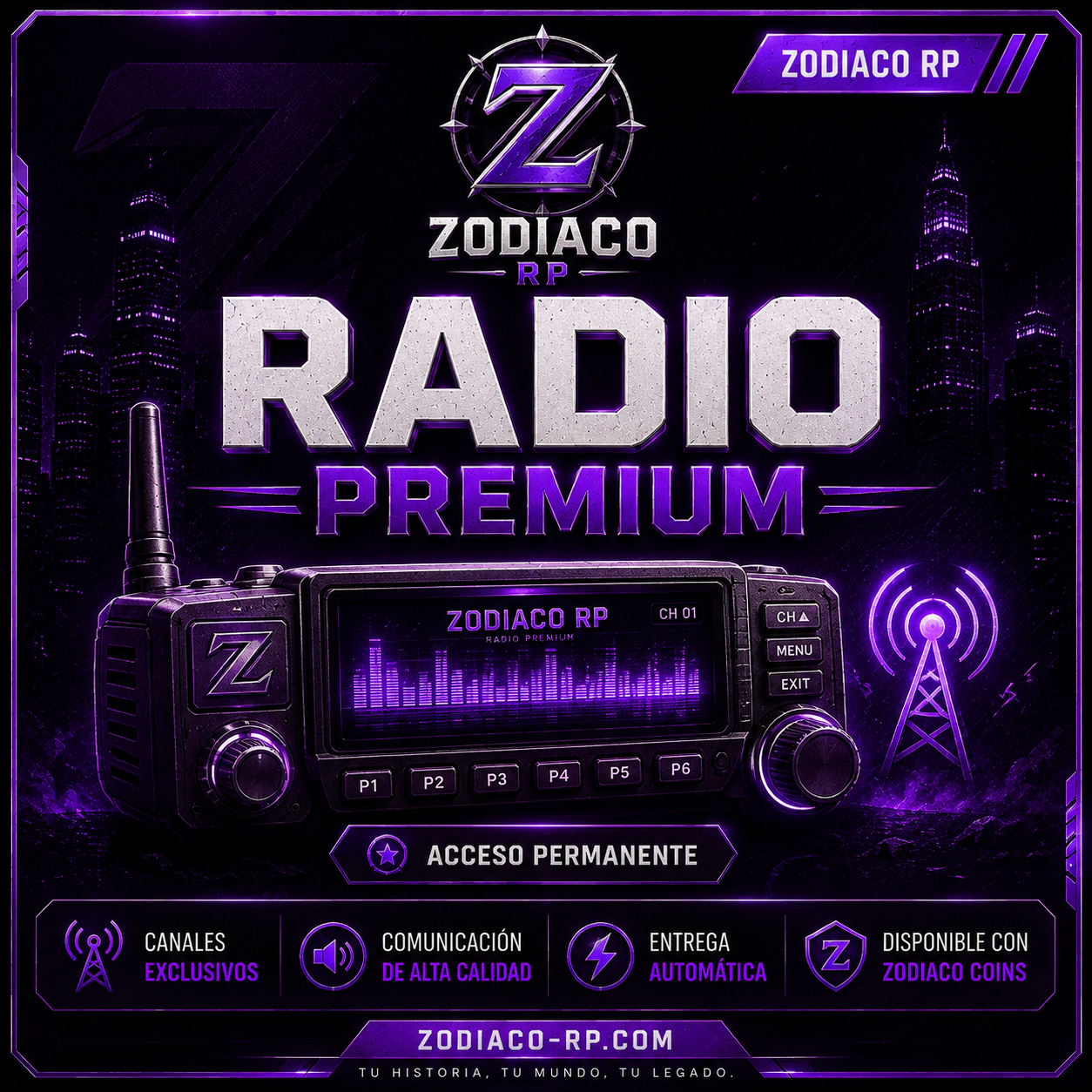📻 Radio Premium