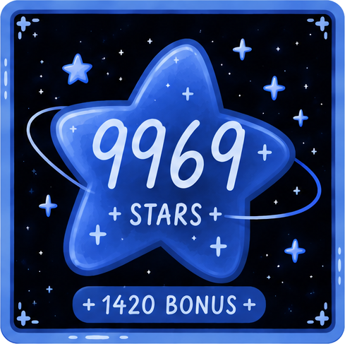 Stars (9969 + Bonus 1420)