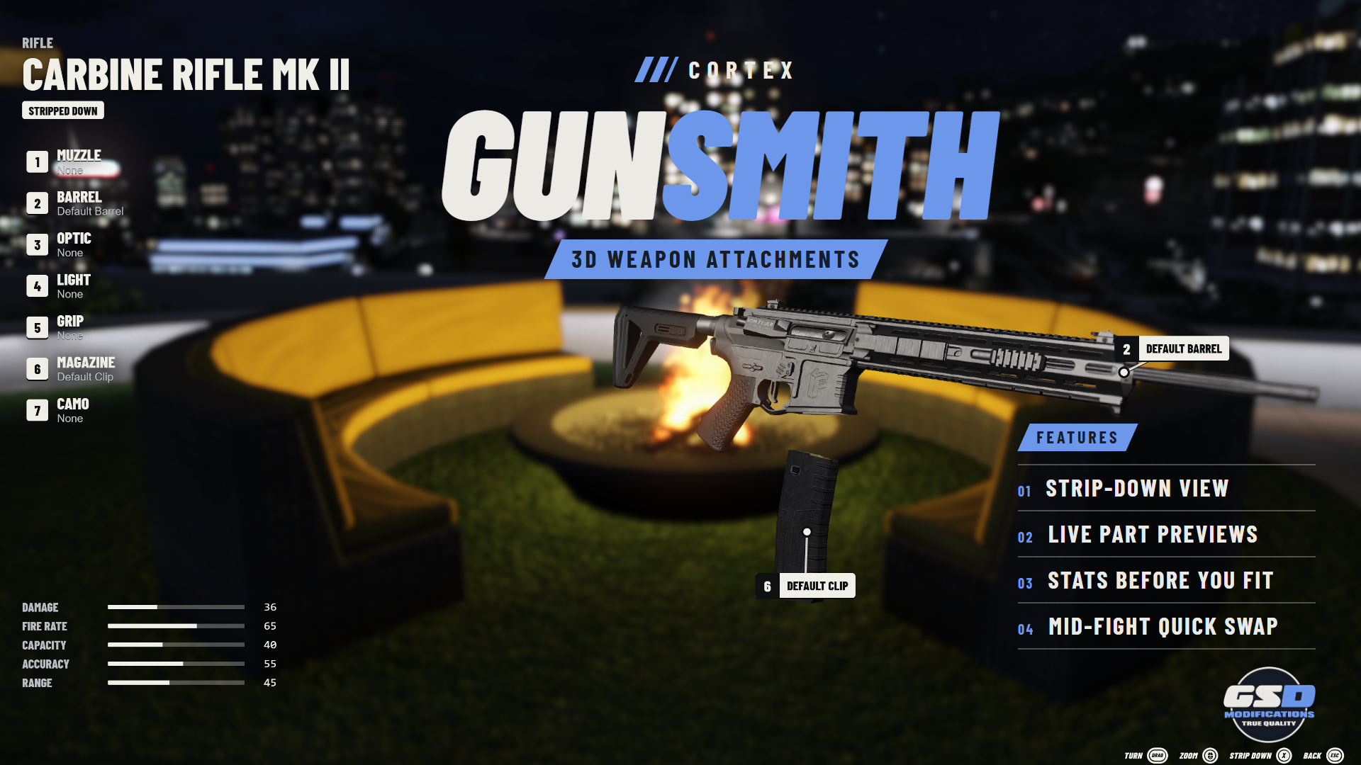 Cortex Gunsmith | Free 3D Weapon Attachments
