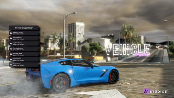 Unreal Studios Vehicle Spawner [Escrow]