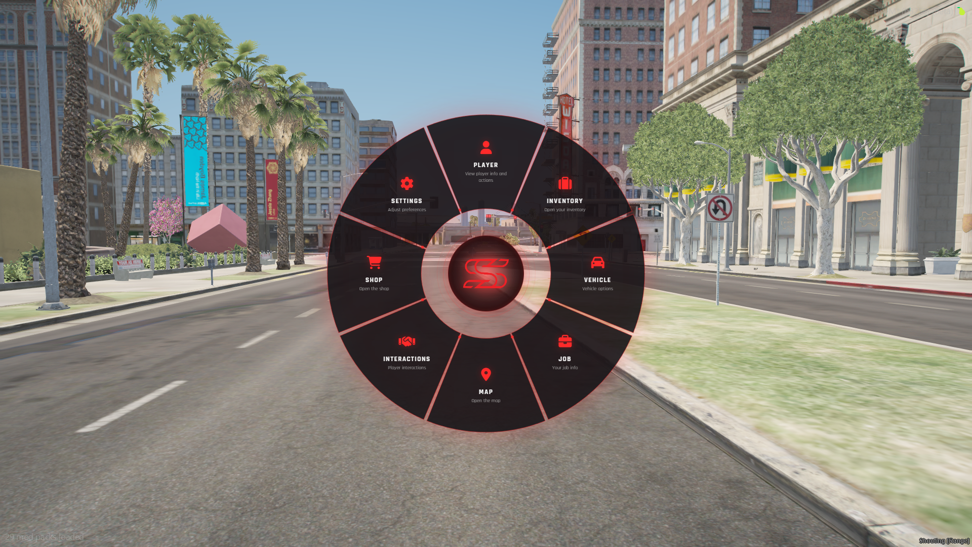 SCS RADIAL-MENU