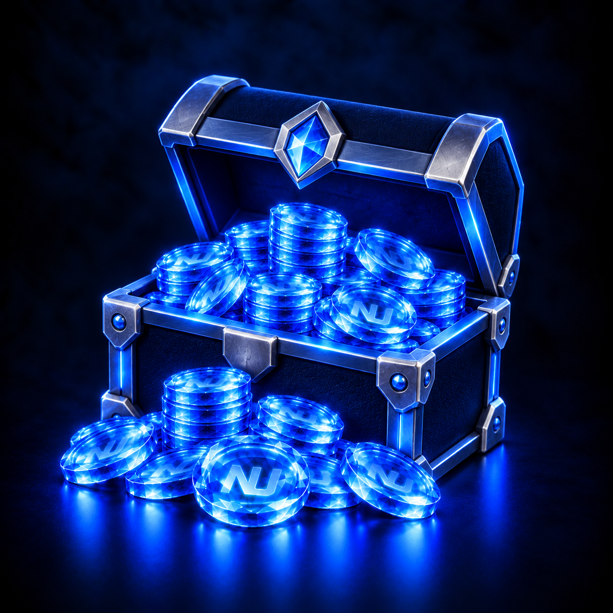Grote Kist 1000 Coins