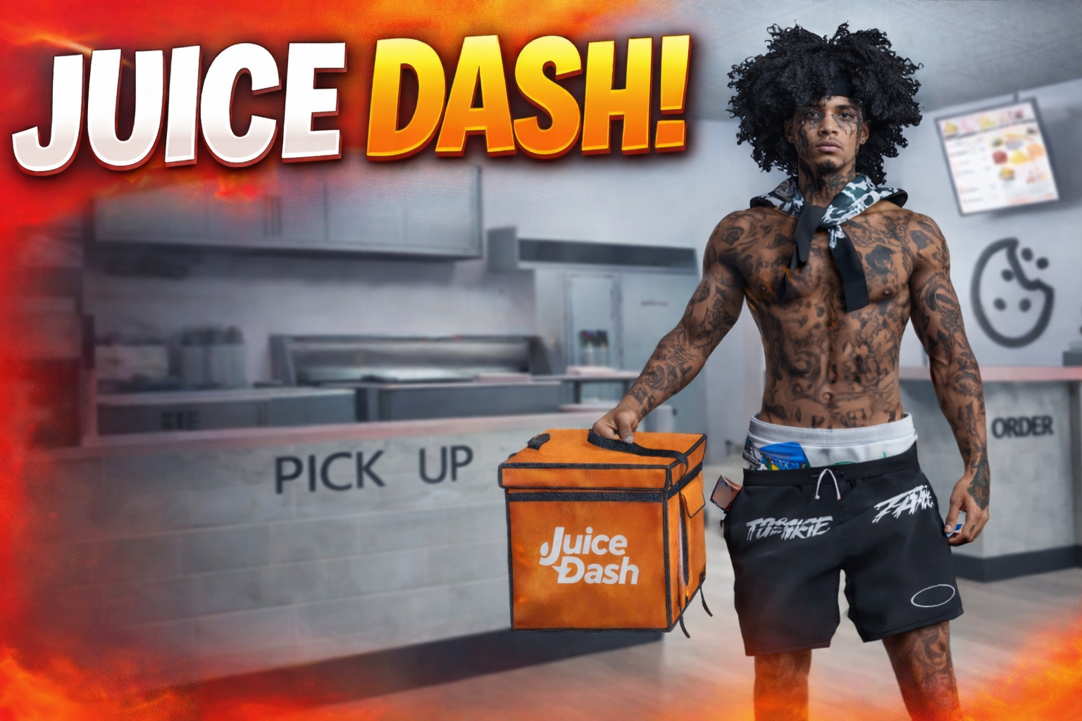 Juice Dash (Door Dash Job for FiveM)