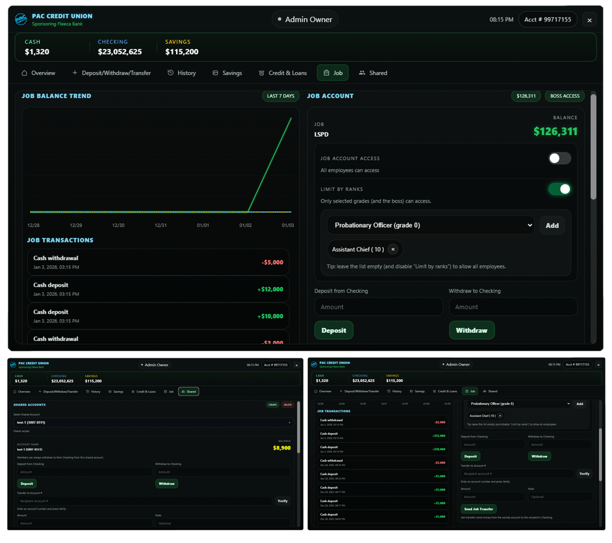 PAC ADVANCED BANKING