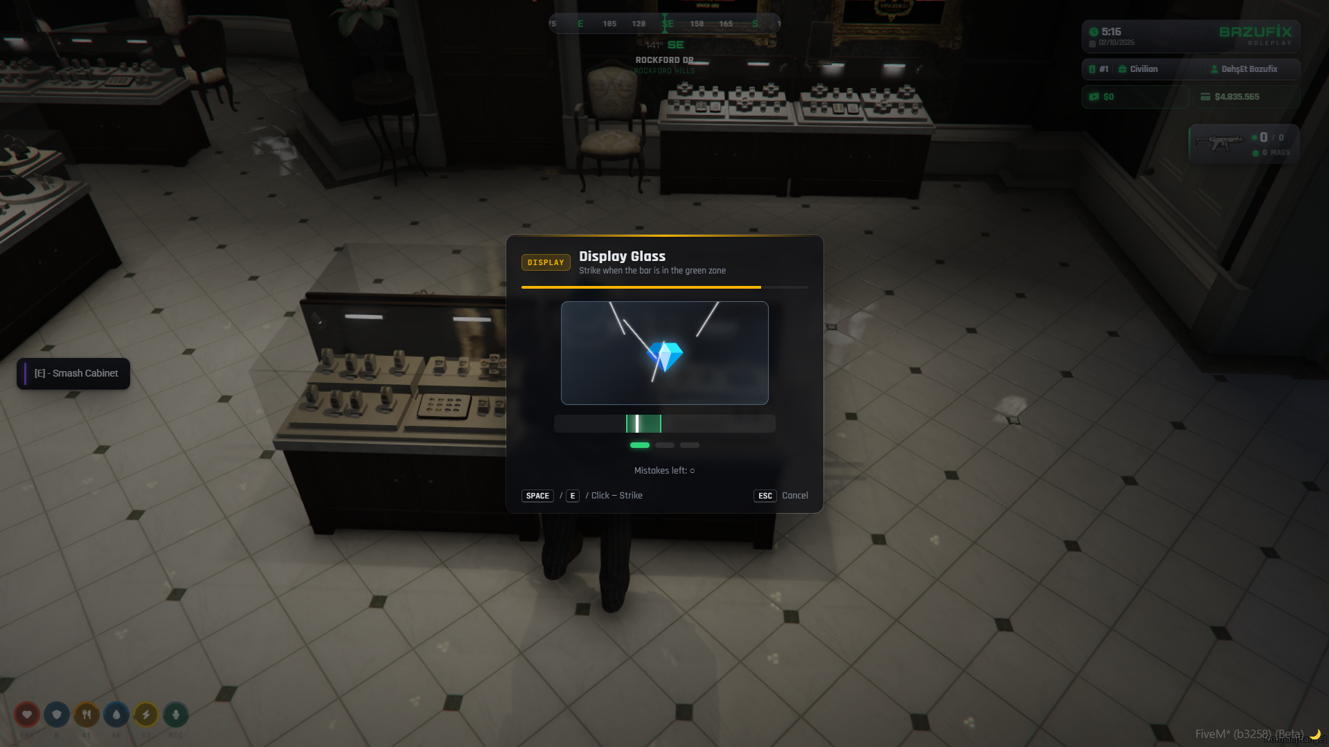 BazuFix Robbery