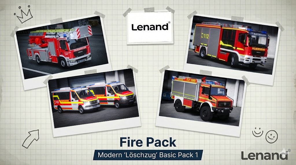 Modern "Löschzug" Basic Pack 1 Upgrade Option - NON-ELS