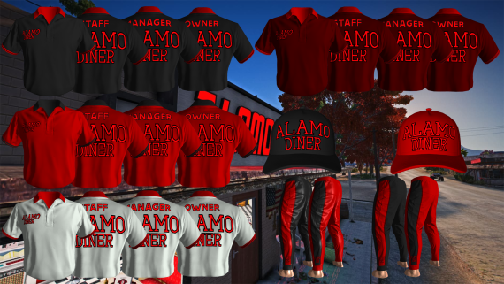 Alamo Diner Bundle [M+F]