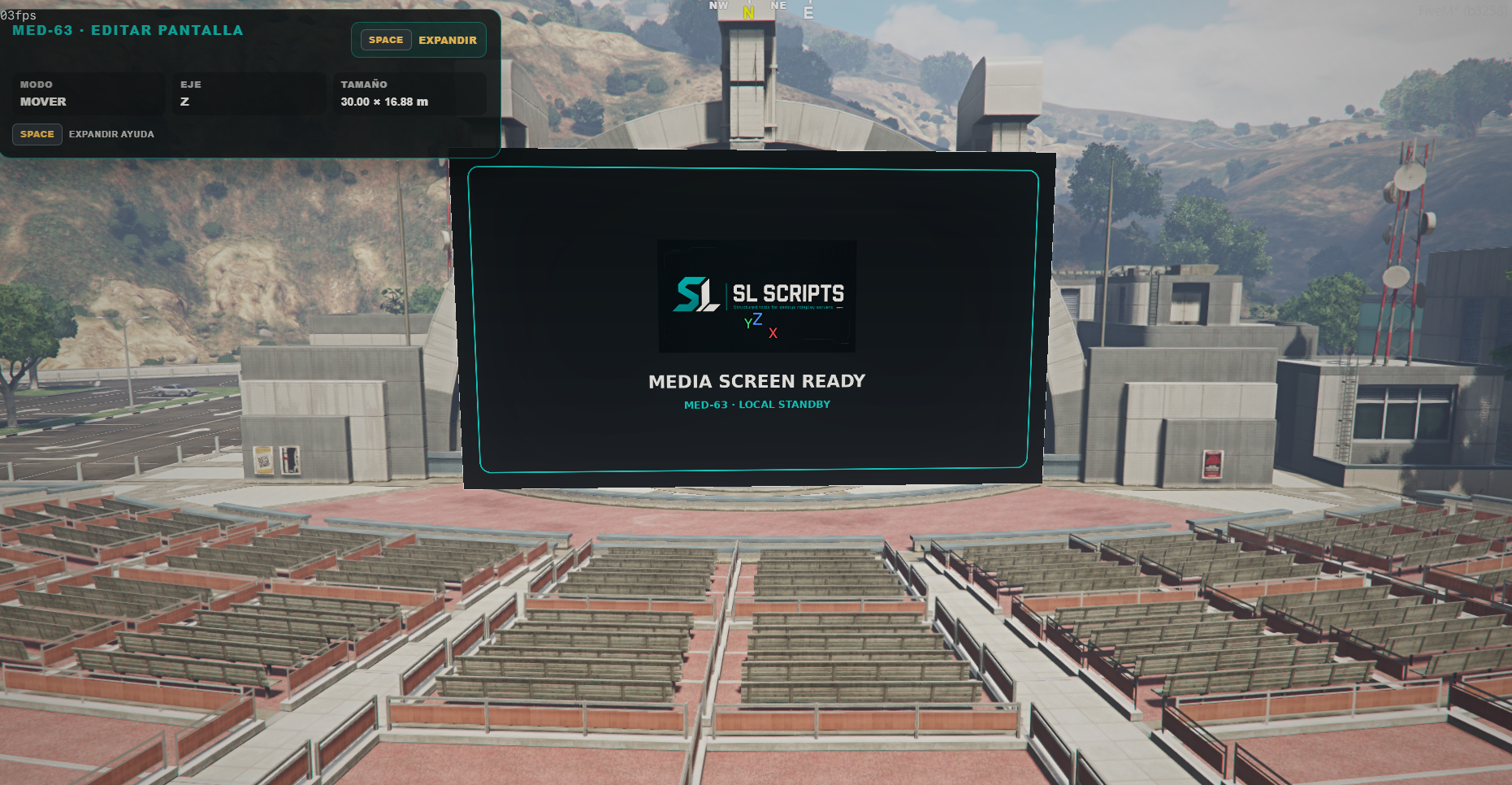 MED-63 SL Media Screens