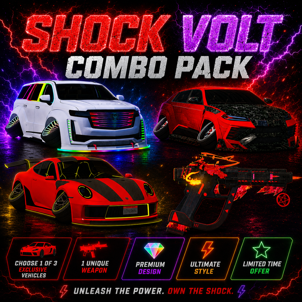 Shock Volt - Combo Pack