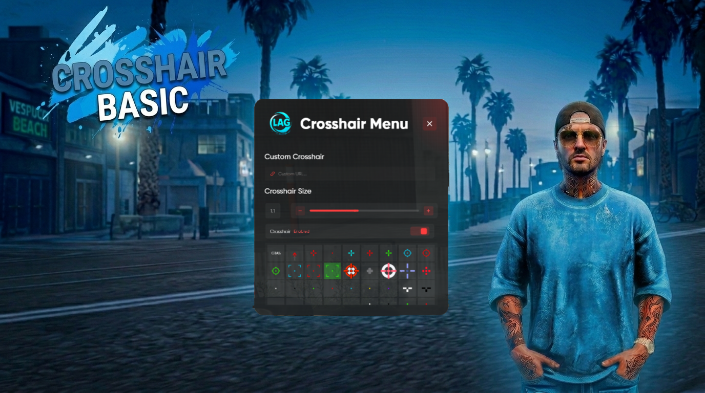 0Lag Crosshair Basic [STANDALONE]