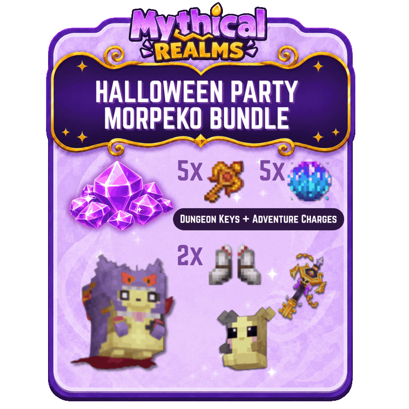 Limited Halloween Party Morpeko Bundle