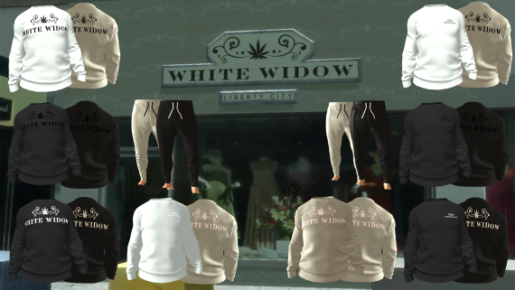 White Widow Tops (Male + Female)