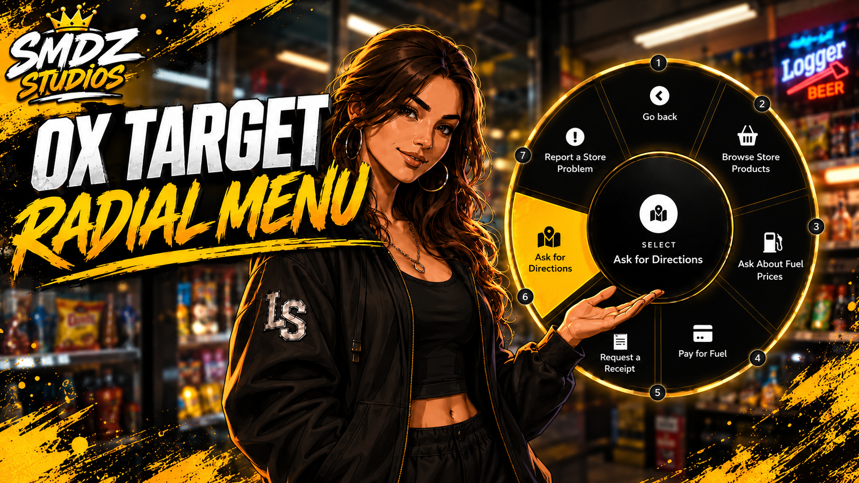 OX Target Redesing (Radial Menu)