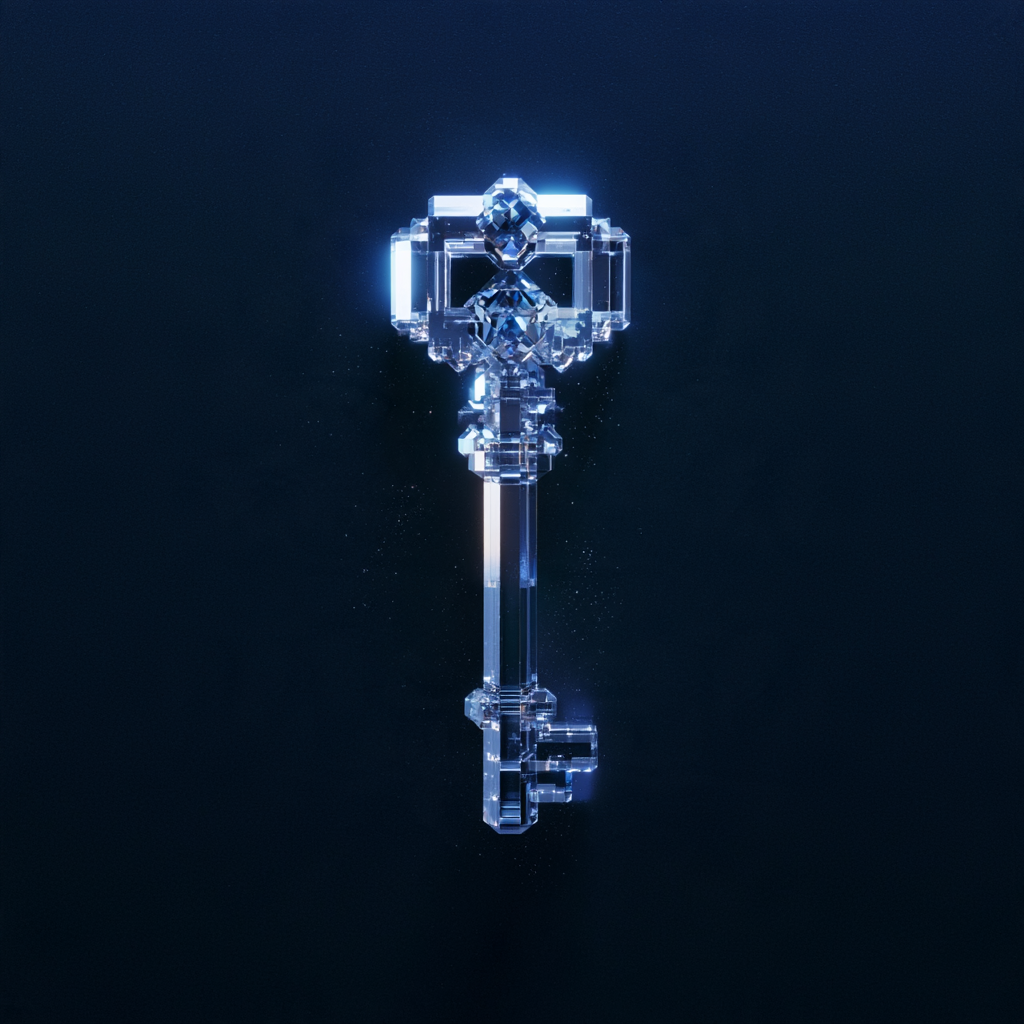 Diamond Crate Key