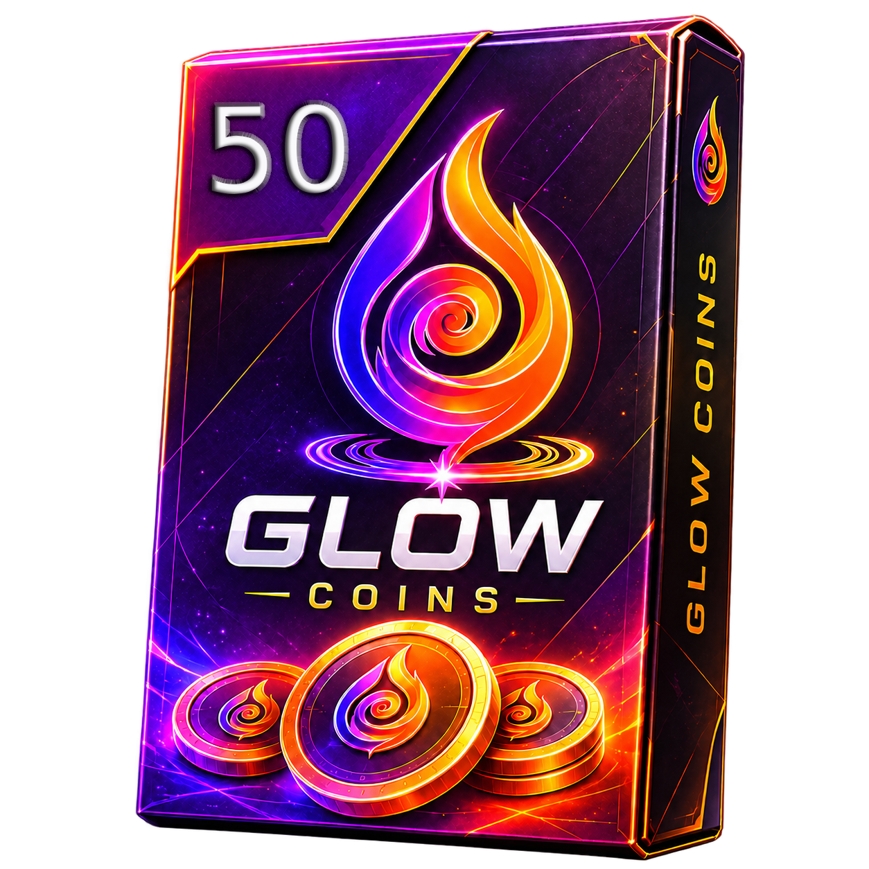 50 Glow Coins Pack