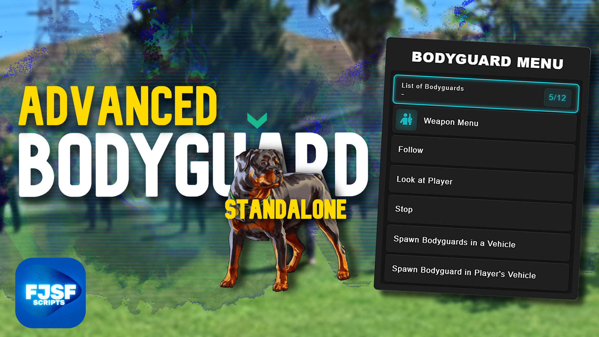 [ANIMAL UPDATE] Advanced AI-Powered Bodyguard & Elite Security Guard System
