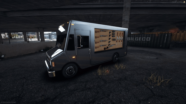204s Tool Truck (Black Market Truck) - ANIMATED