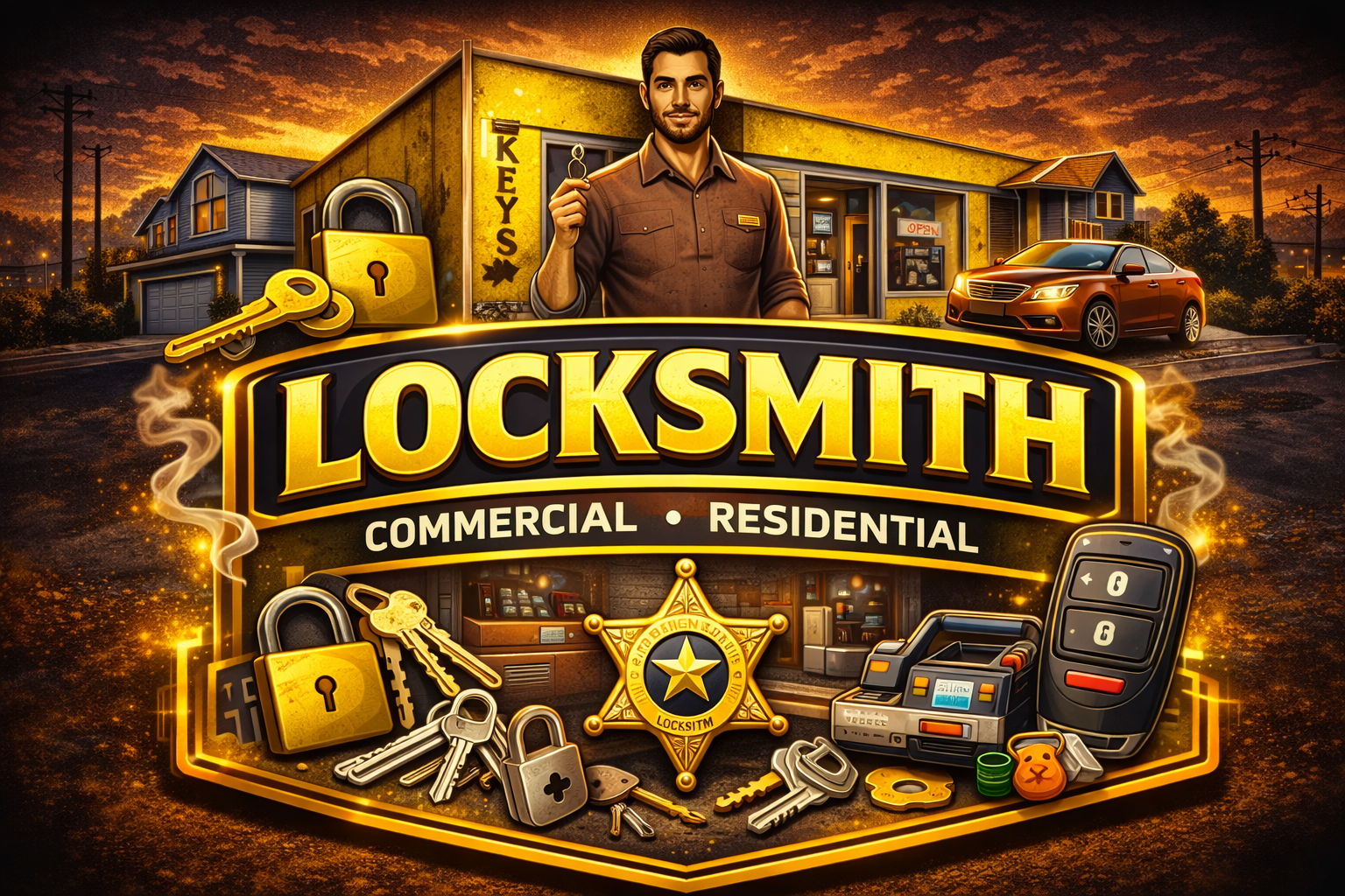 🔑🔑locksmith