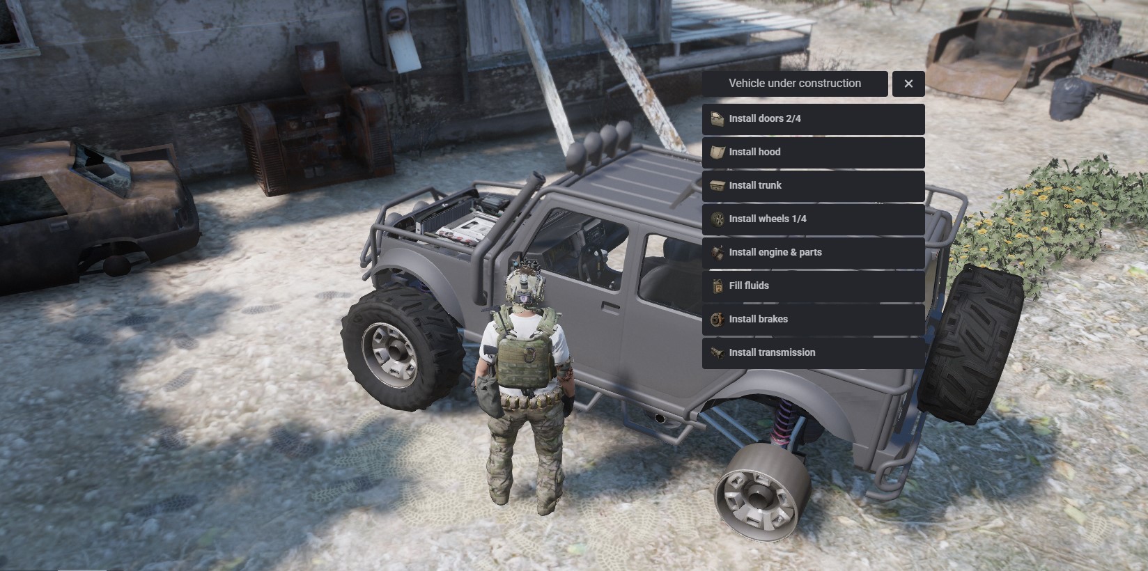 OS - Vehicles Crafting