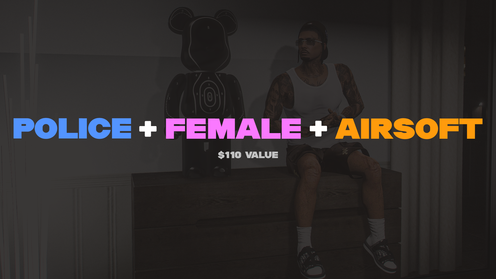 Police & Female & AirSoft Weapons Pack Bundle (SAVE $20)
