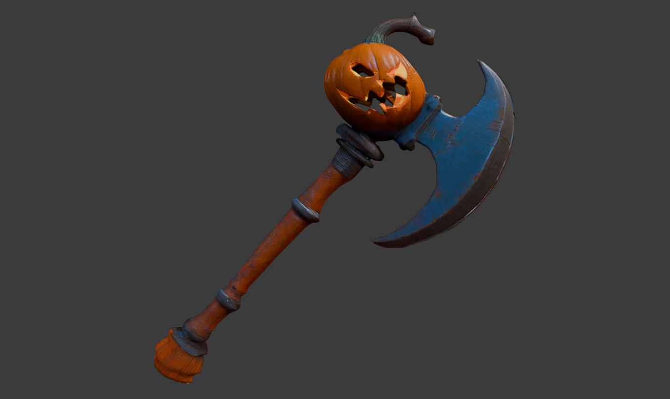 [Halloween Axe] Lifetime Weapons-Melee Halloween