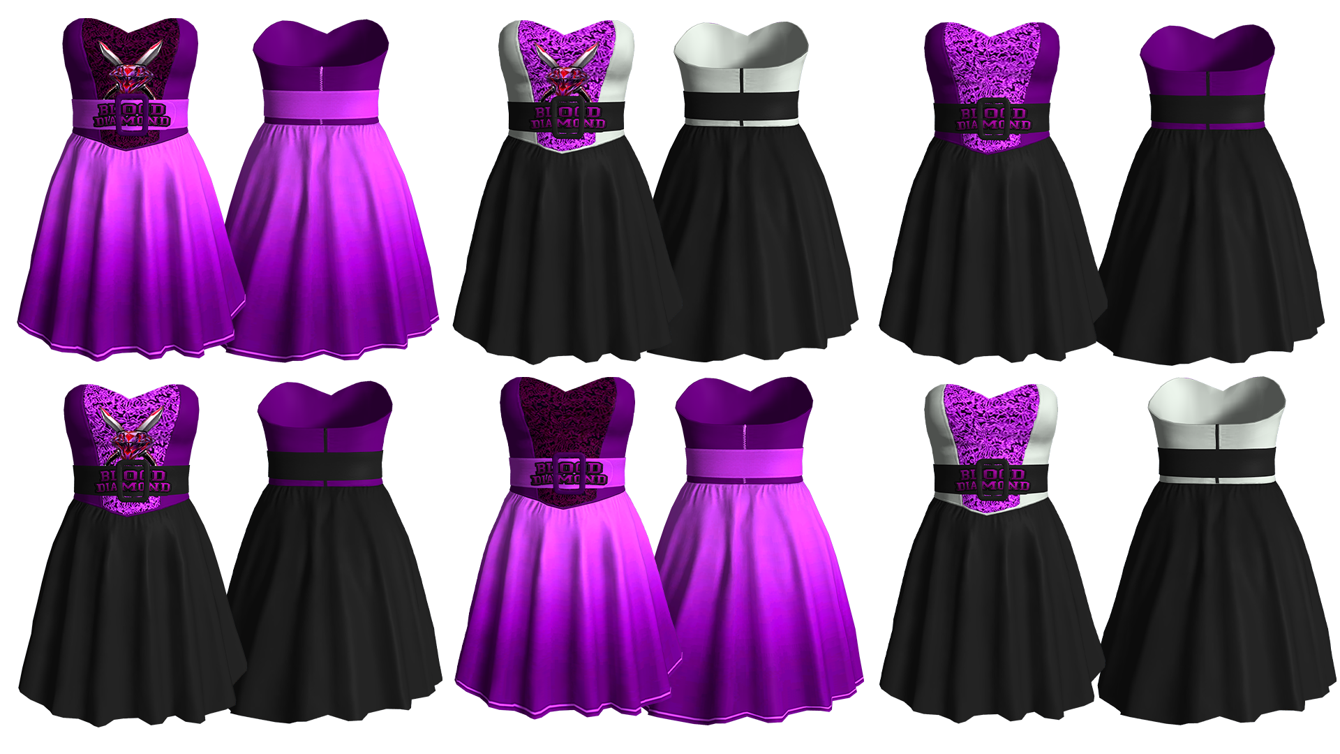 Blood Diamond Gang Dress