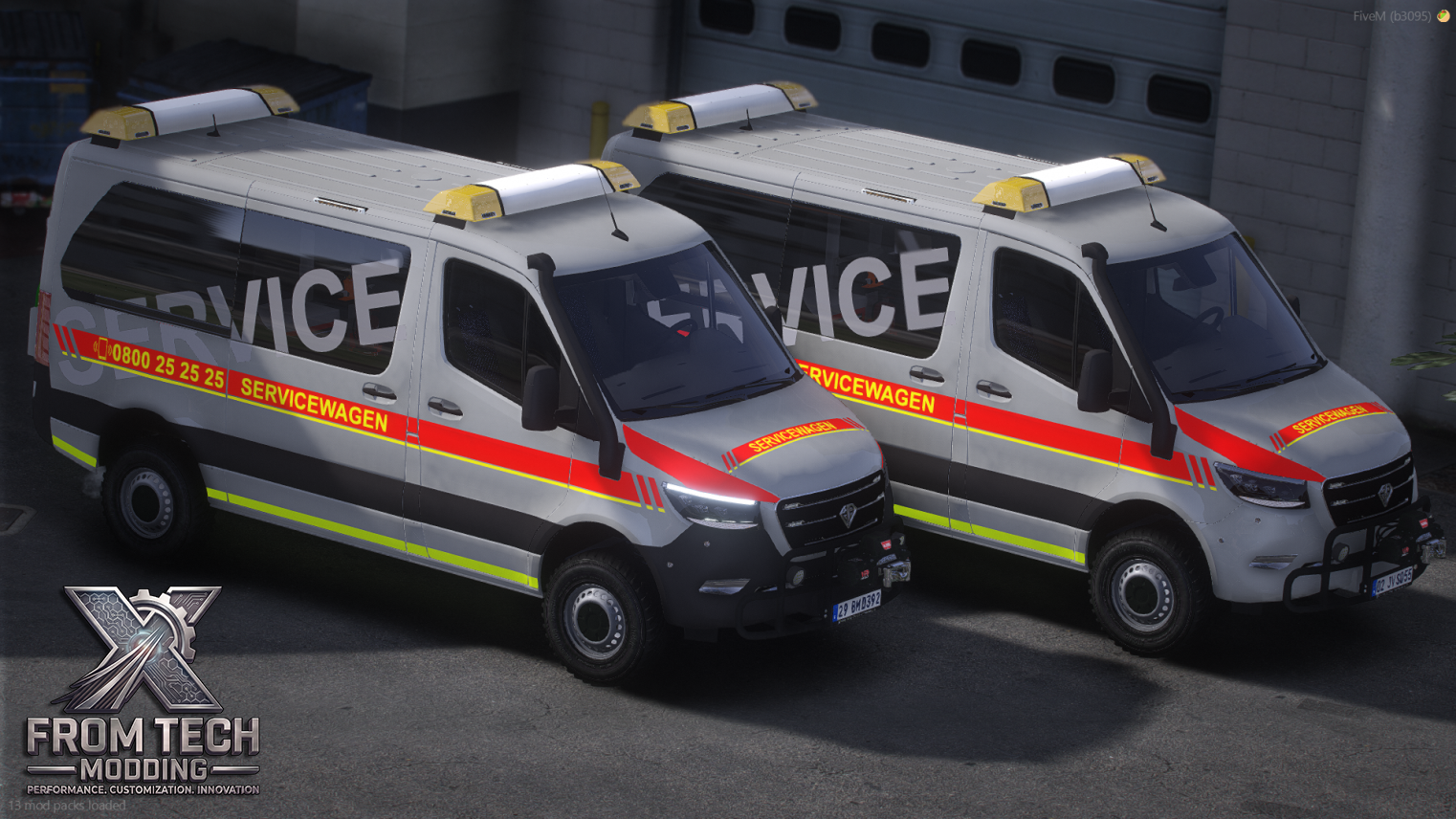 FTM Sprintey Servicefahrzeug RTE 7