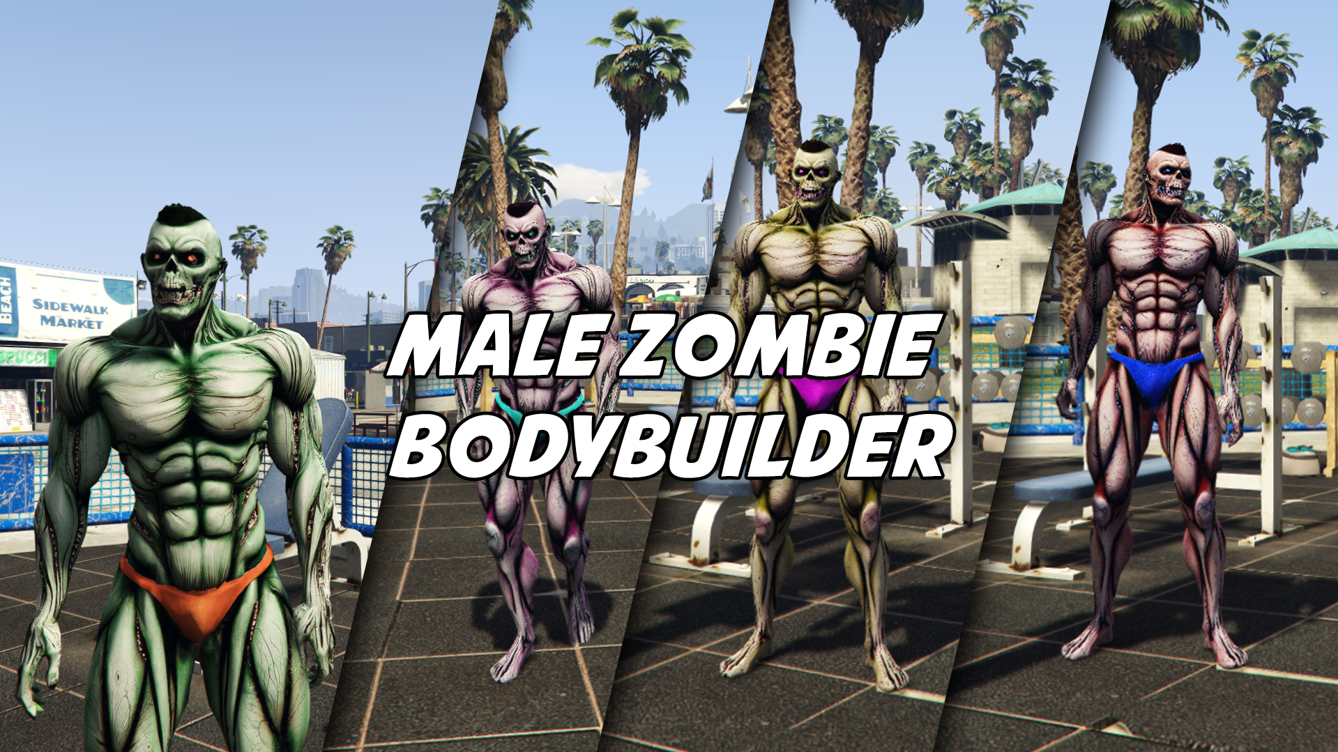 Zombie - Bodybuilder (Male Only)