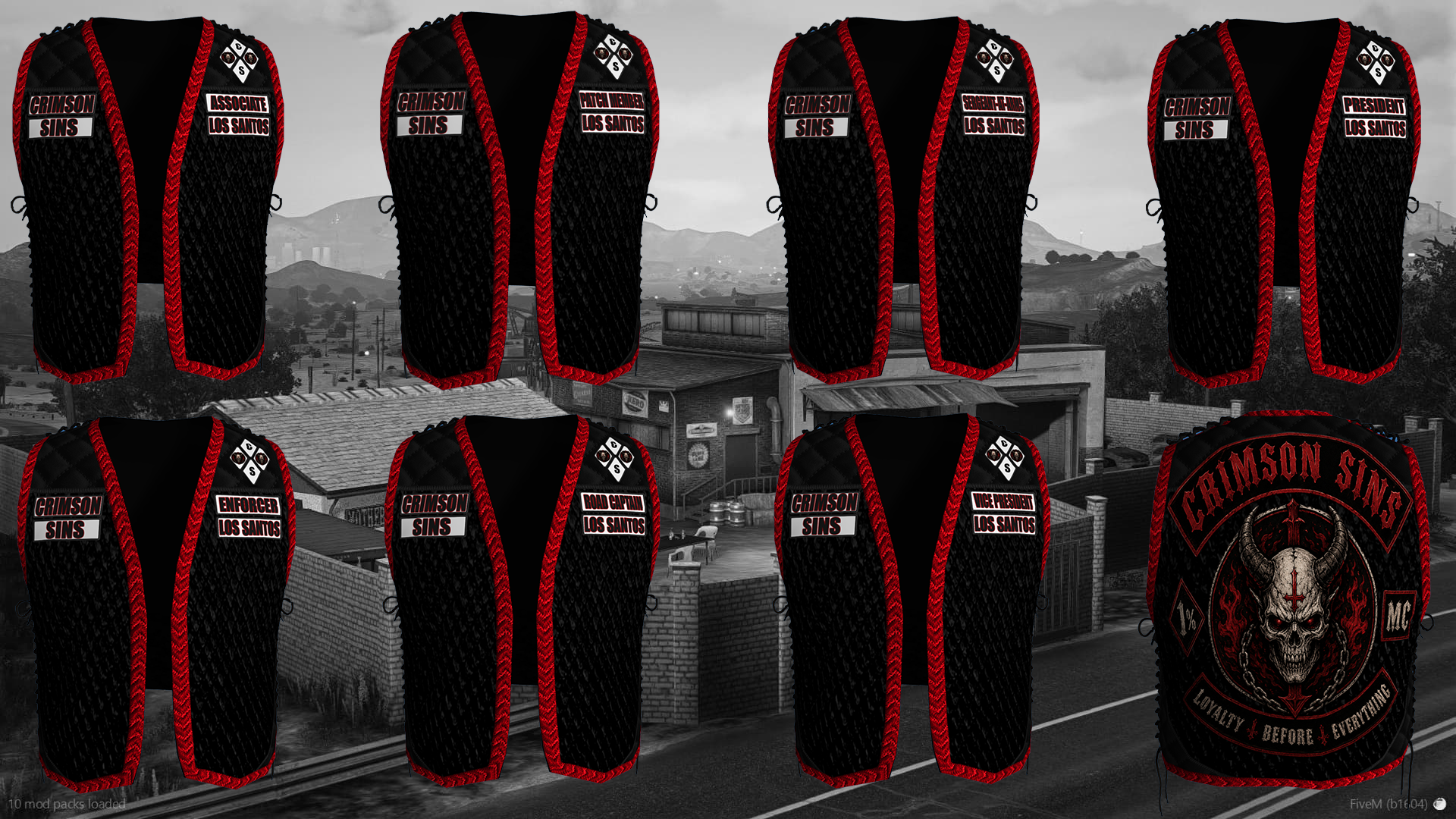 Crimson Sins Uniform [M+F]