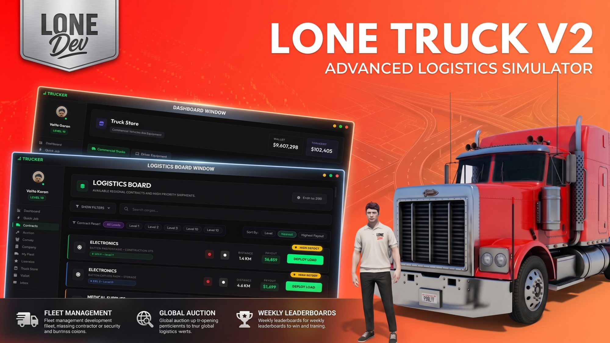 Lone Trucker V2