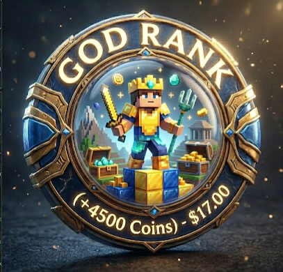 GOD RANK (+4500 Coins)