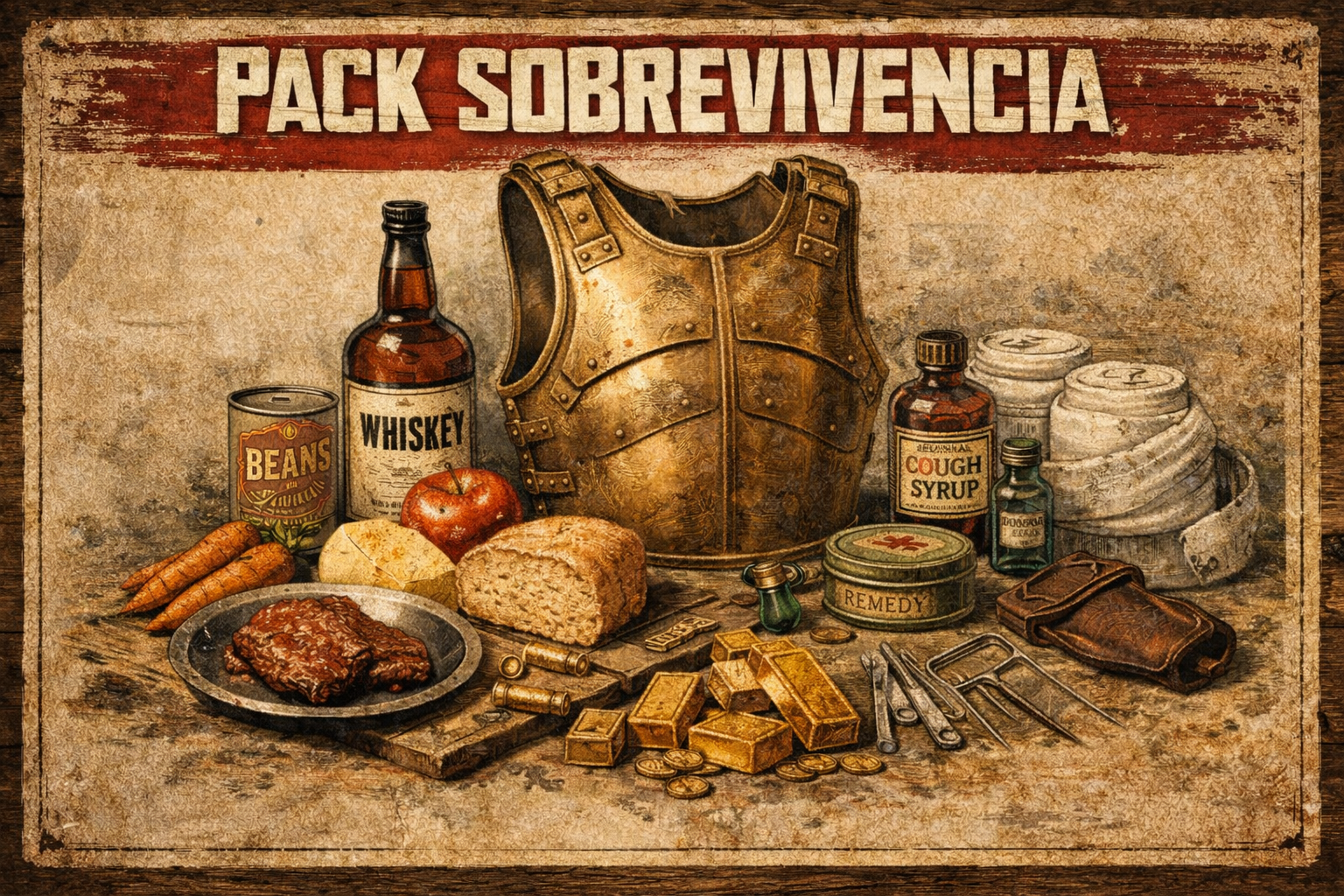 PACK INICIAL DE SOBREVIVENCIA