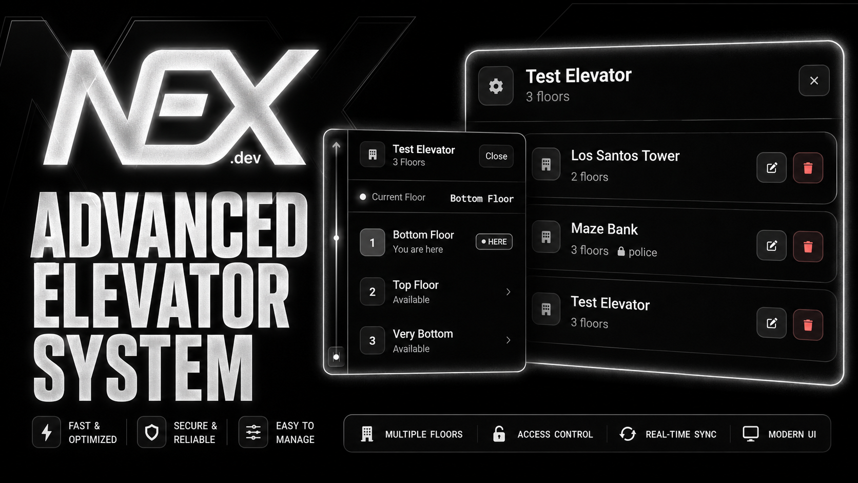 Premium Elevator Manager [QB/ESX/QBX]