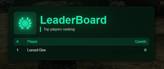 LRD QUESTS — Advanced Quest & Progression System