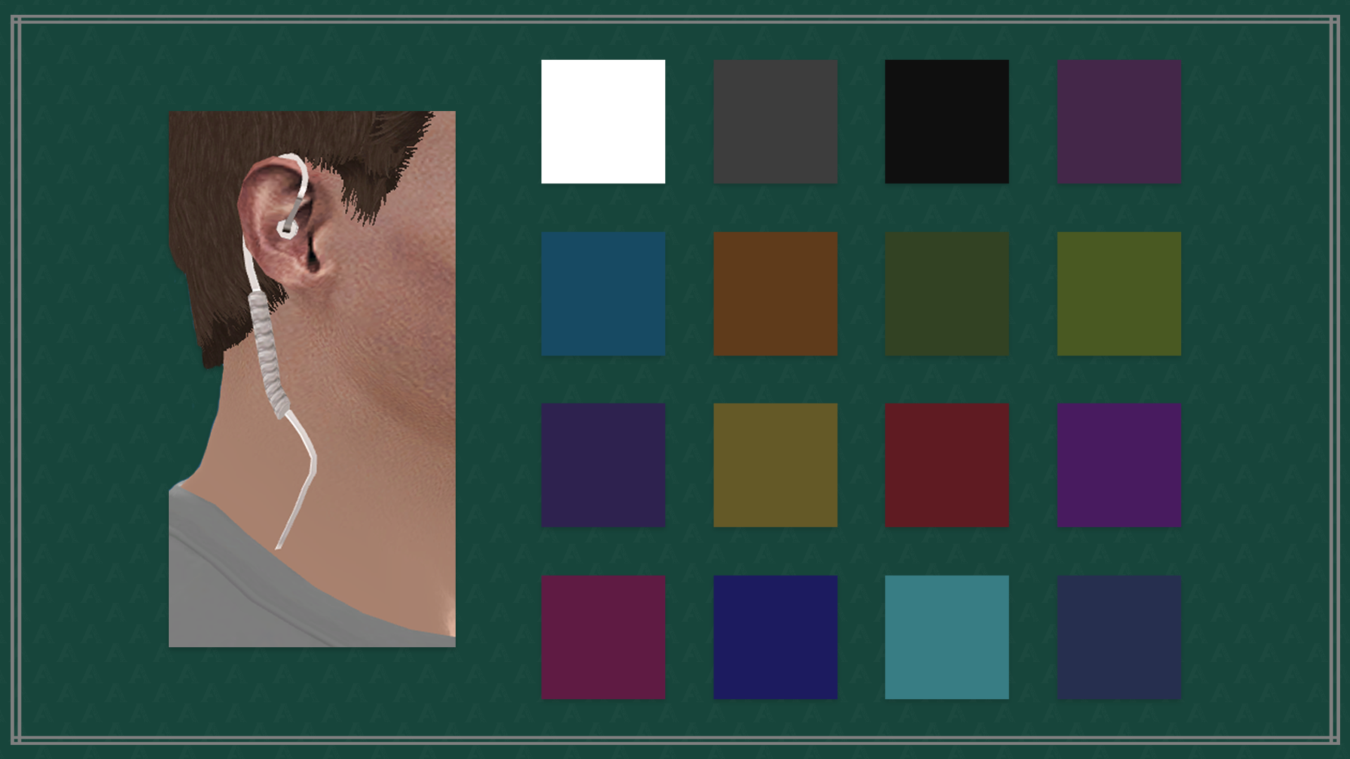 Coloured Earpieces