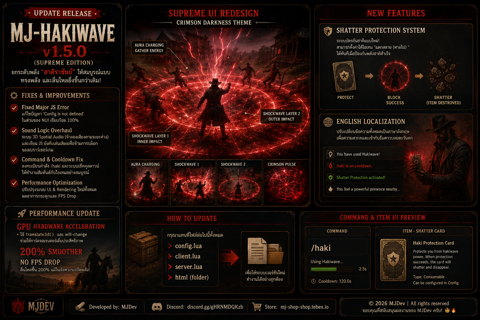 FREE MJ-HakiWave | Haki System for RedM / VORP