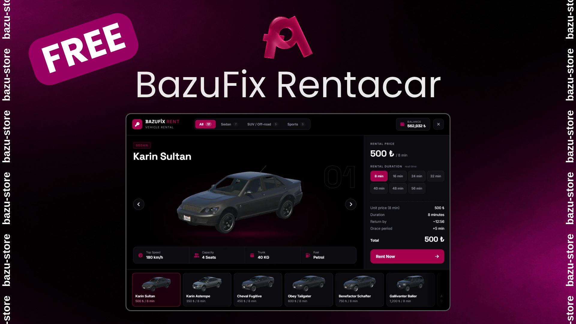 BazuFix Rentacar